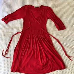 Zara stretch red dress